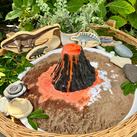 Yellow Door Small World Play Volcano  hi\-res